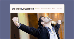 Desktop Screenshot of chs-student2student.com