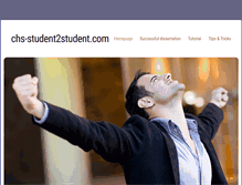 Tablet Screenshot of chs-student2student.com